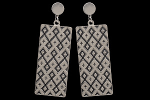 Enamel Earrings